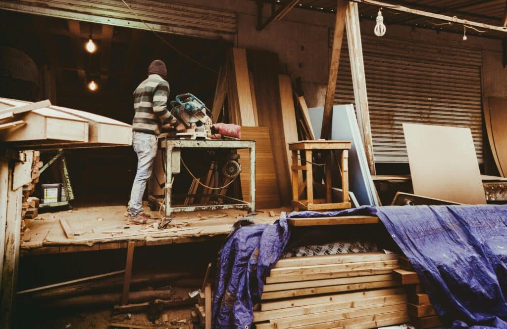 Arbeitnehmer schützen mit Holz Absauganlage